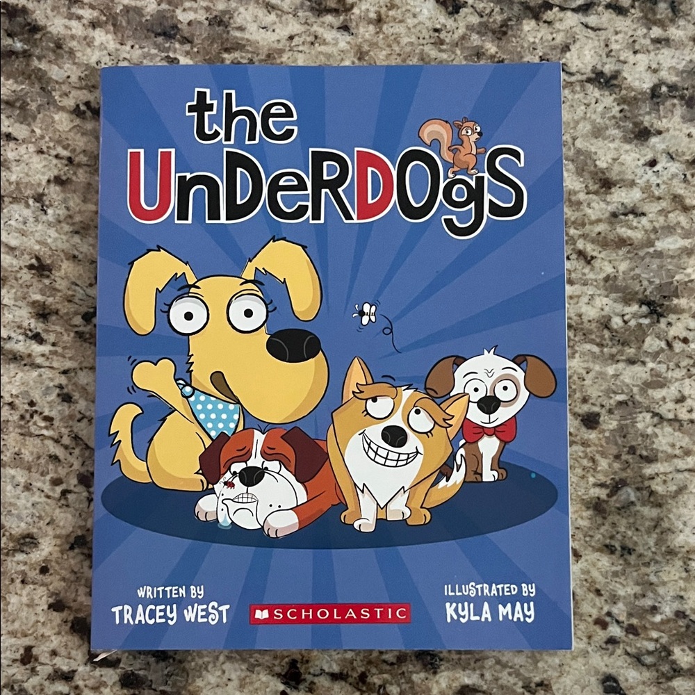Scholastic The Underdogs Blue Cover Book